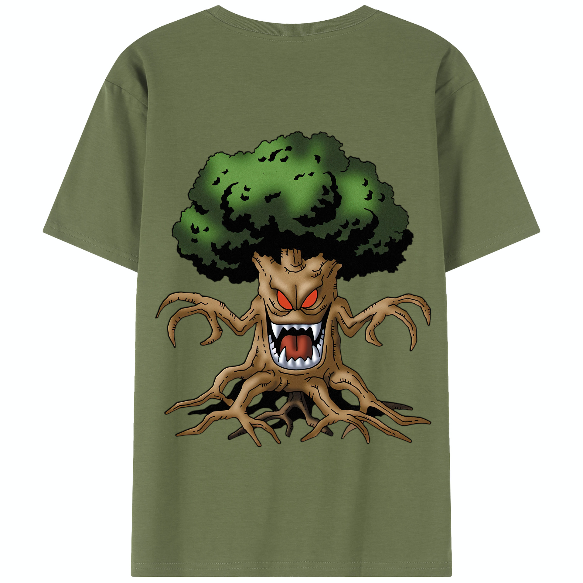 （画像用） ドラゴンクエスト Doragon Kuesuto Dragon Quest 綿100％半袖Tシャツ（背面プリント）